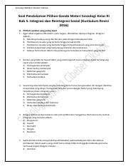 sosiologi pdf kelas 11